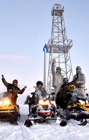 На снегоходах в 1966 год - 5 На снегоходах в 1966 год - фото - 5